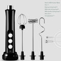 3-in-1 Rechargeable Electric Milk Frother – Handheld Coffee Mixer