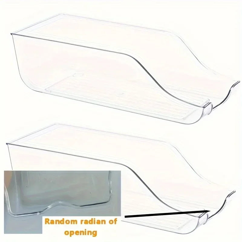 Auto-Roll Refrigerator Can Organizer – Fridge & Pantry Storage Rack
