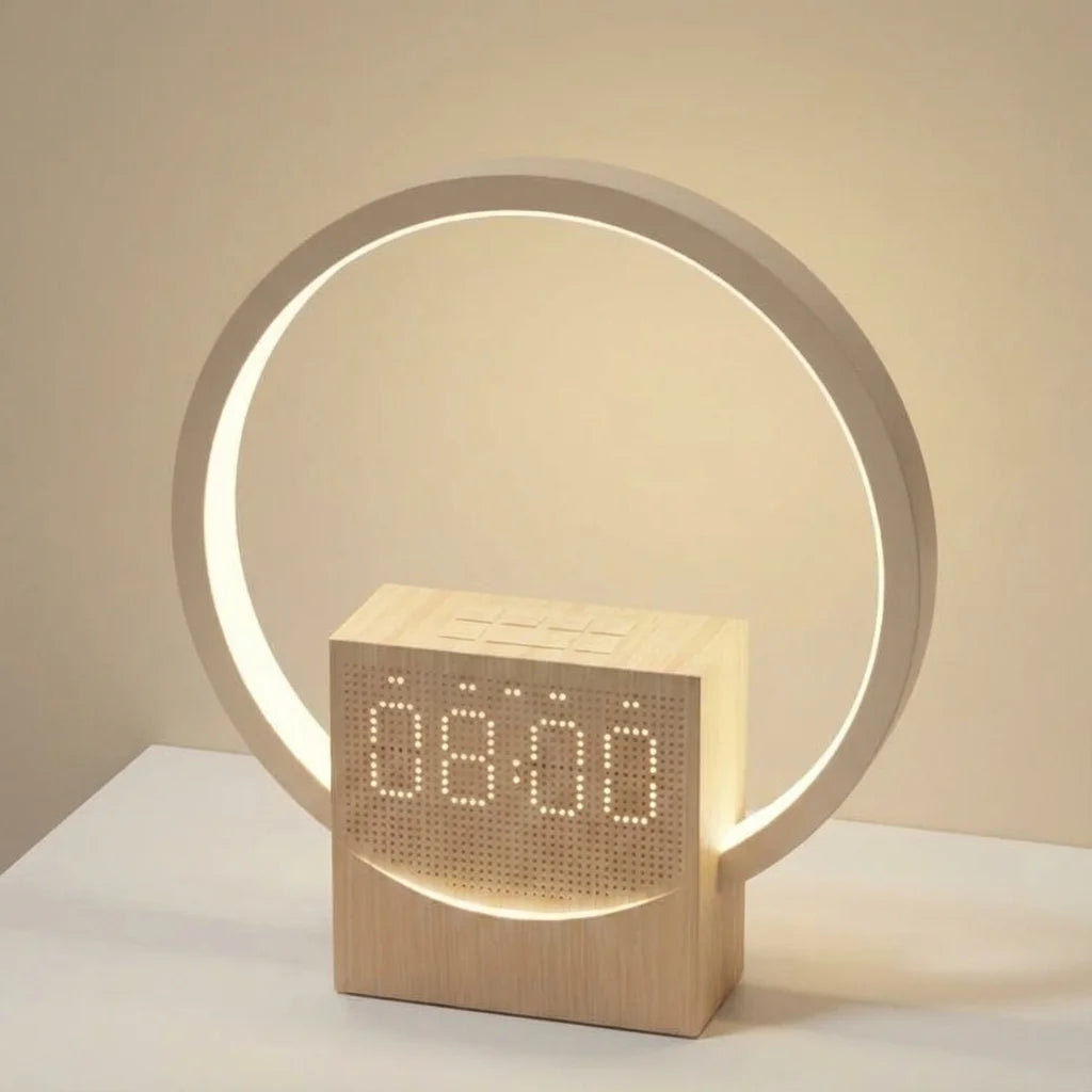 Sunrise Alarm Clock with Bluetooth Speaker & White Noise Lamp