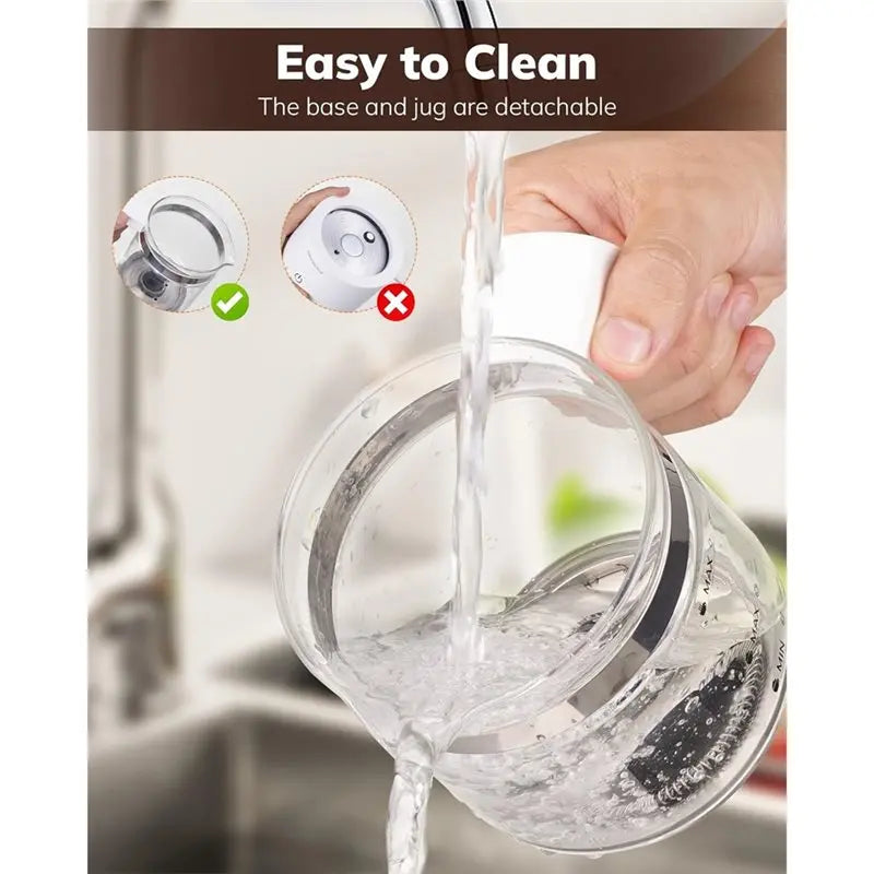 4-in-1 Electric Milk Frother & Hot Milk Maker – 500ml