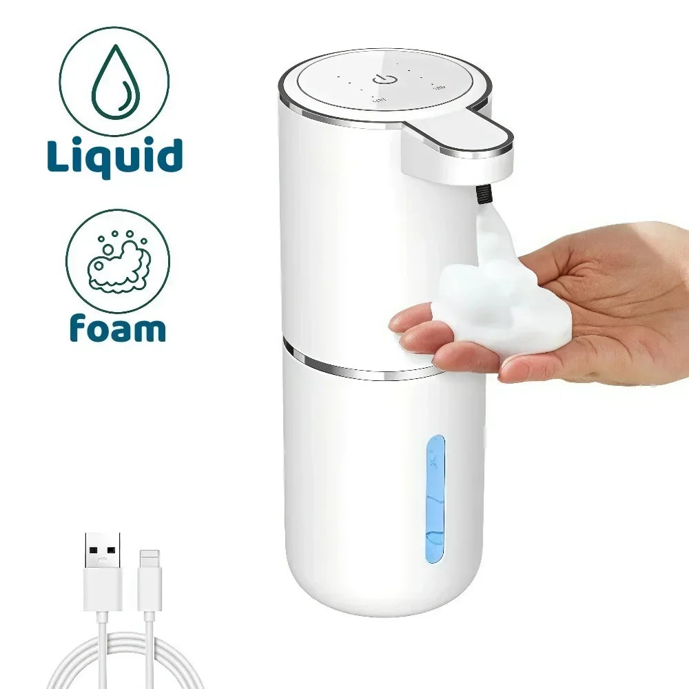 Automatic Touchless Soap Dispenser – USB Rechargeable Sensor Soap & Foam Dispenser
