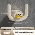 Cartoon Bathroom Slipper Holder – Wall Mounted Drainage Hook