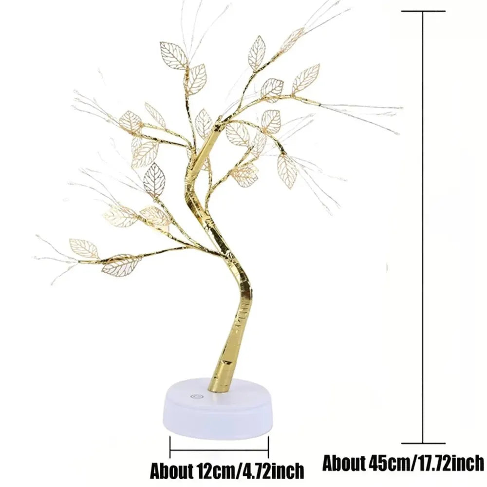 LED Rose Tree Table Lamp – Decorative Night Light for Home