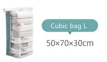 Vacuum Storage Bags – Space Saving Compression Bags for Clothes & Bedding (No Pump Needed)