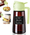 2-in-1 Glass Oil Sprayer & Dispenser – 470ml Kitchen Oil Bottle