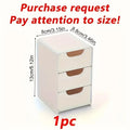 3-Tier Desk Organizer with Drawers – Storage Box for Office, Makeup & Jewelry
